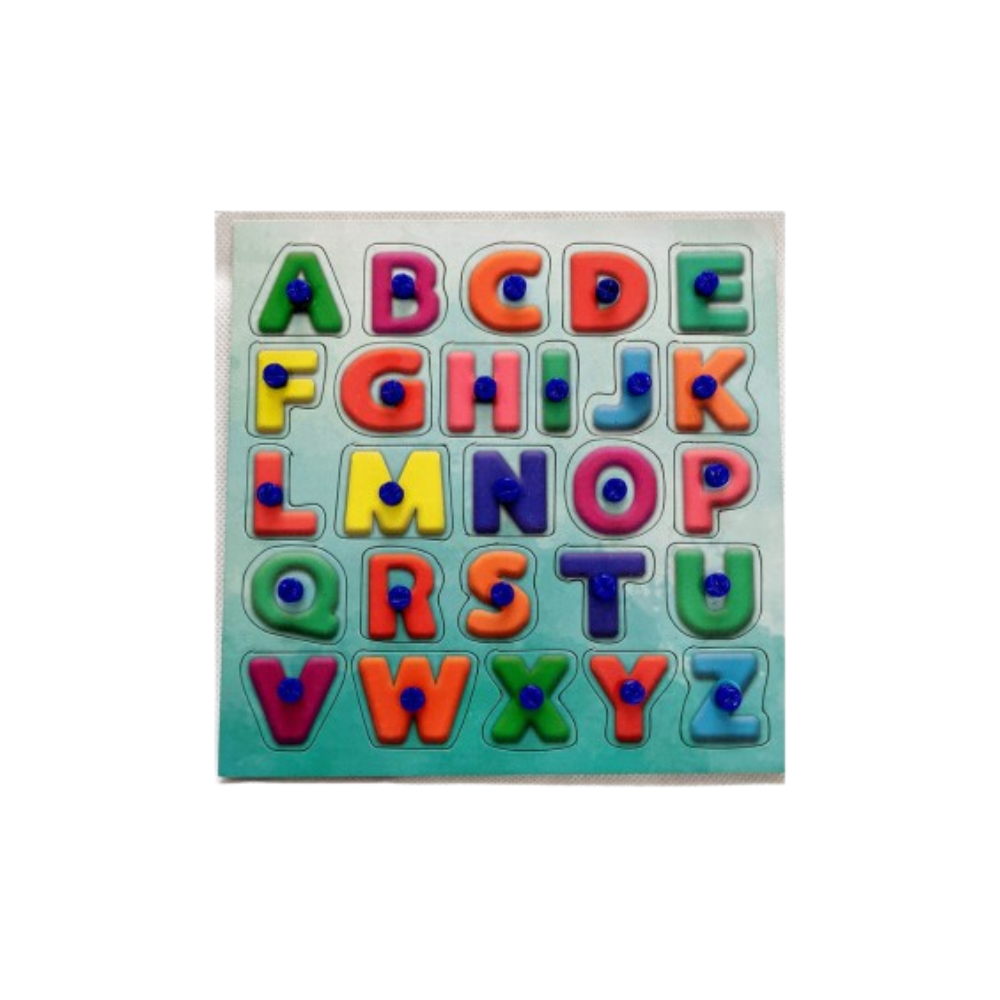 Wooden Alphabet Learning Toy | Capital and Small Letters Sorting Board