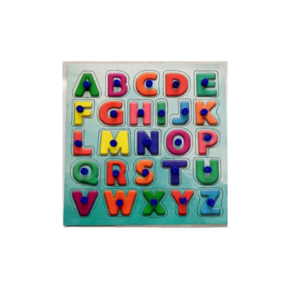 Wooden Alphabet Learning Toy | Capital and Small Letters Sorting Board