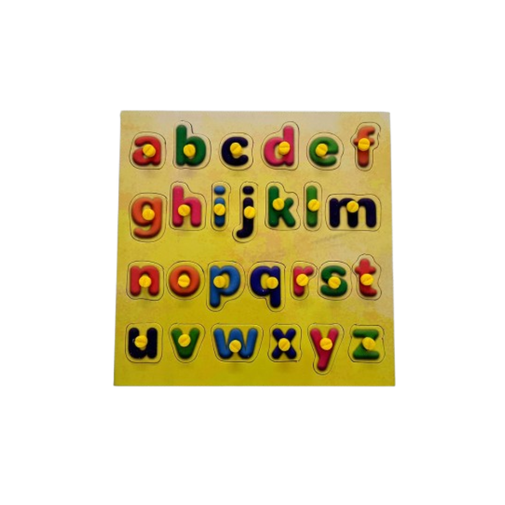 Wooden Alphabet Learning Toy | Capital and Small Letters Sorting Board